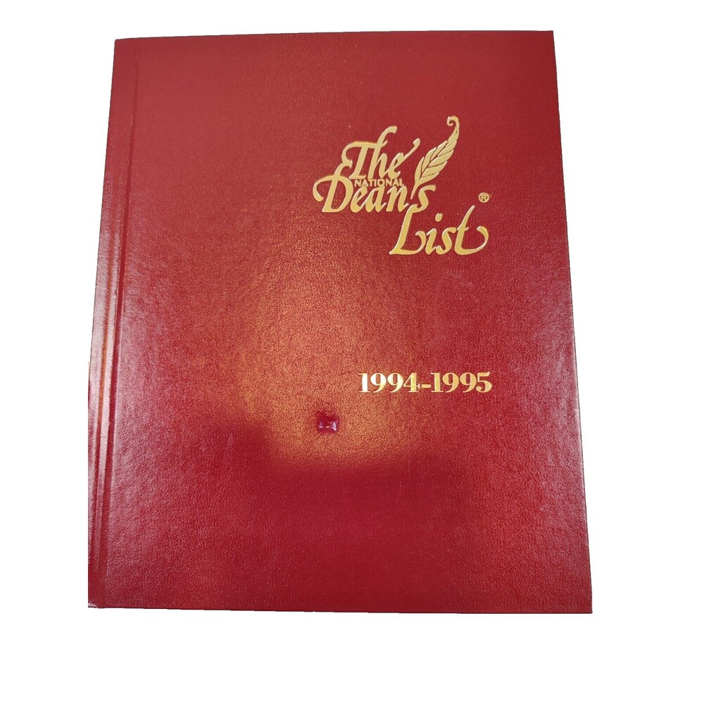 The Dean’s List 1994-1995 18th Edition Vol I Educational Communications Inc